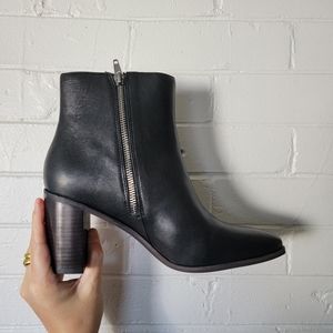 Madewell Greer square toe booties